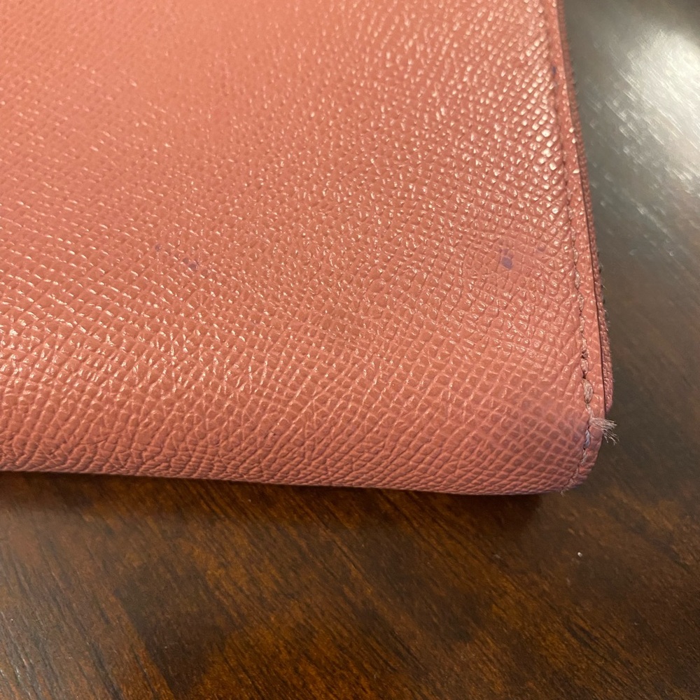 COACH Crossgrain Leather Accordion Zip Wallet - Picture 12 of 16